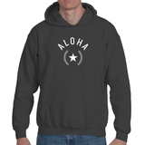 "Bright Aloha" unisex organic cotton hoodie