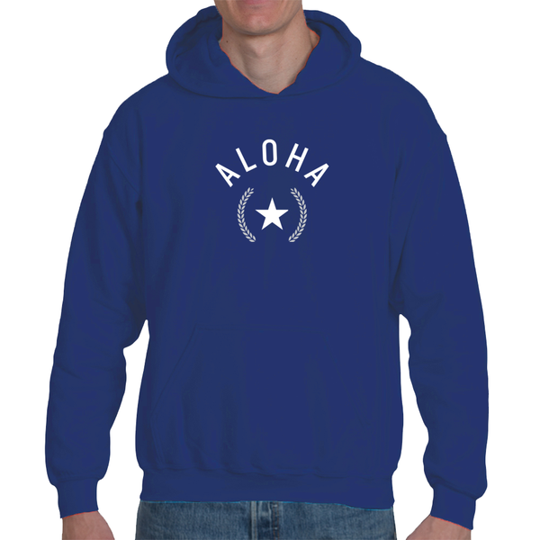 "Bright Aloha" unisex organic cotton hoodie