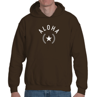 "Bright Aloha" unisex organic cotton hoodie