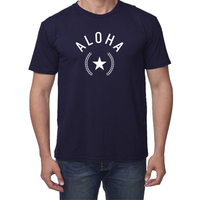 "Bright Aloha" unisex organic cotton and bamboo short sleeve t-shirt
