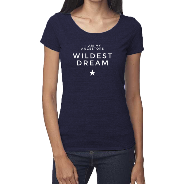 "Wild Dreams" women's organic cotton and bamboo t-shirt
