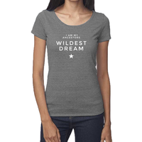 "Wild Dreams" women's organic cotton and bamboo t-shirt
