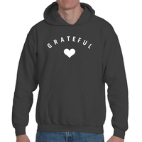 "Grateful Heart" unisex, organic cotton hoodie