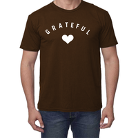 "Grateful Heart" unisex organic cotton and bamboo t-shirt
