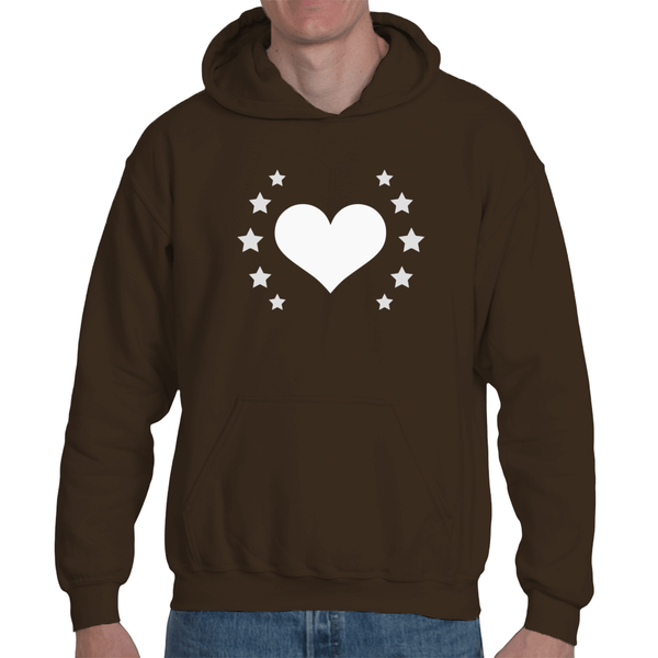 "Love & Light" unisex organic cotton hoodie